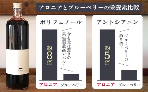 生搾りアロニア900ml 12本 北のハイグレード食品2024 日本ギフト大賞2024北海道賞 F6S-236