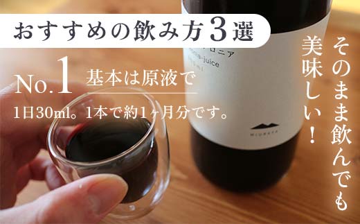 生搾りアロニア900ml 12本 北のハイグレード食品2024 日本ギフト大賞2024北海道賞 F6S-236