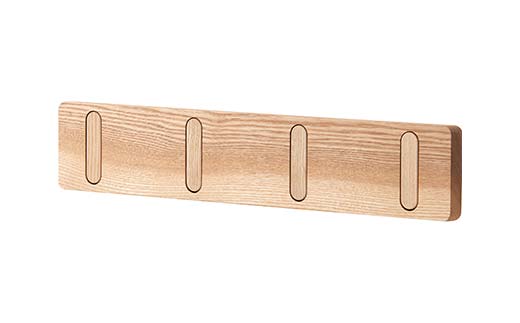 旭川家具 コサイン ウォールフック 北海道タモ HOKKAIDO WOOD インテリア 木工 工芸品 F6S-507