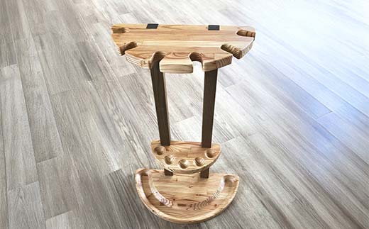 ãŽã«ãã¯ã©ãã¹ã¿ã³ãïŒããŒã¯ãŽã«ãçšïŒ HOKKAIDO WOOD æš æšè£œ ãŽã«ã åçŽ ã¹ã¿ã³ã F6S-526