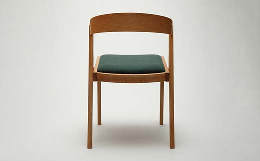 【受注生産】 ISU-WORKS 「HUG」 椅子 チェア HOKKAIDO WOOD F6S-390