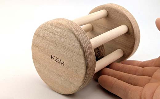 【ＫＥＭ】クルミコロコロL HOKKAIDO WOOD 木製 おもちゃ 知育玩具 クルミコロコロ 国産 北海道 木工 自然素材 子ども用 動きのある 遊び ナチュラル ギフト プレゼント F6S-710