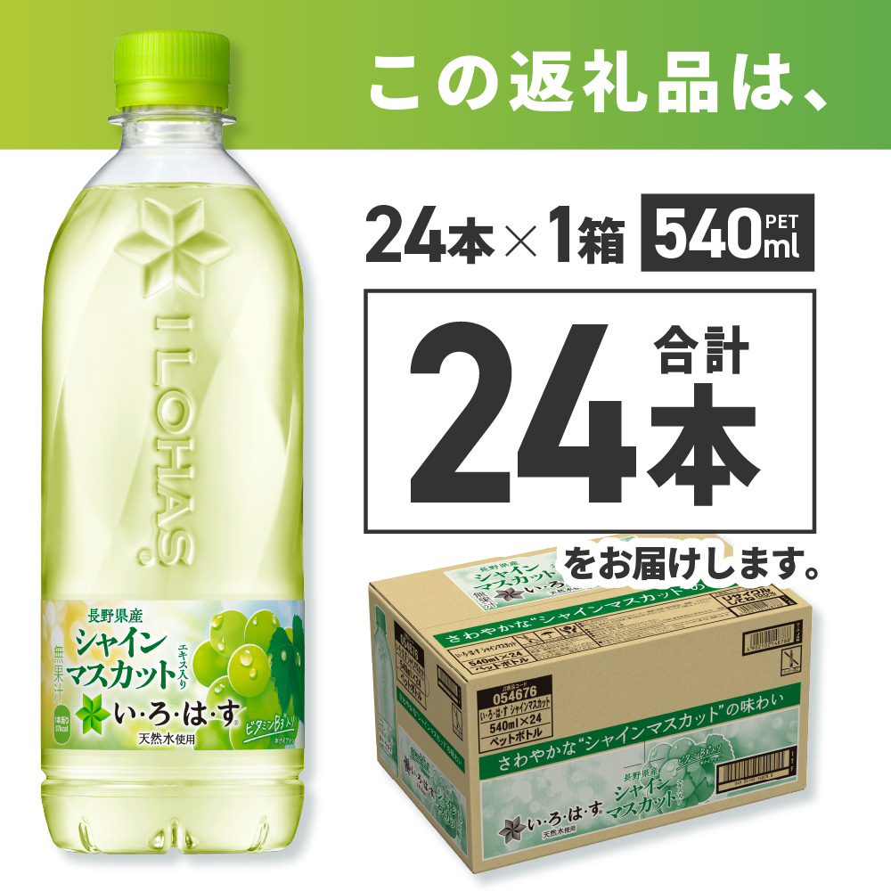 ãã»ãã»ã¯ã»ã ã·ã£ã€ã³ãã¹ã«ãã540mlPETÃ24æ¬