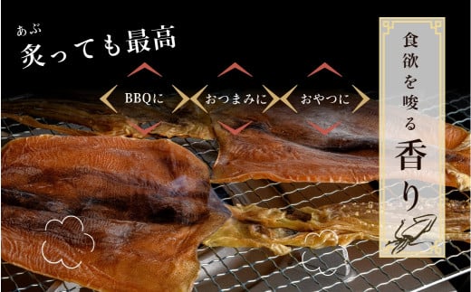 北海道産するめいか10枚セット（1枚40g〜50g）_HD231-003