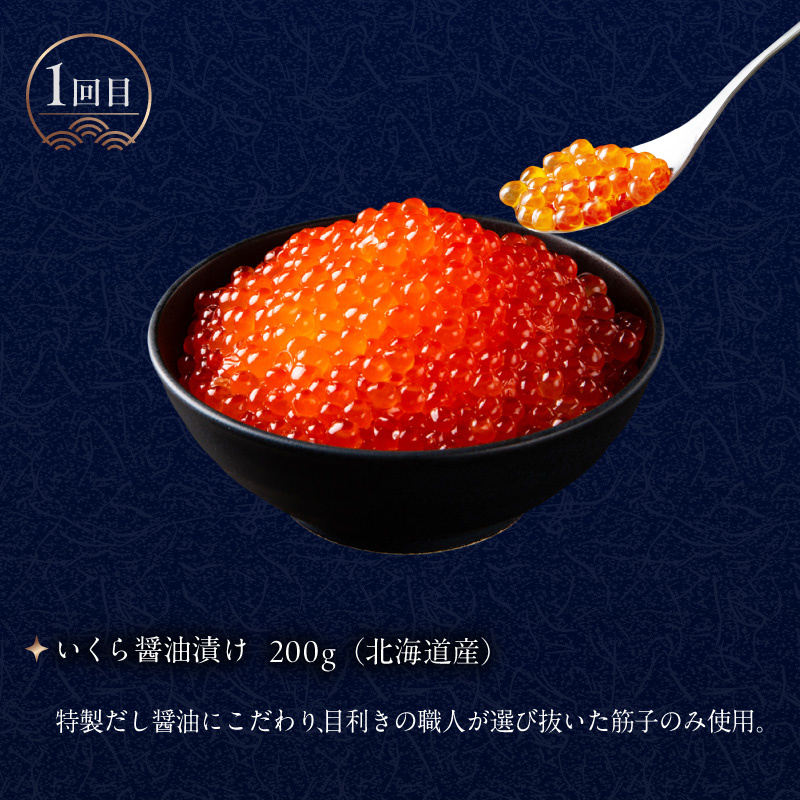 はこだて海の幸定期便 10万円（全4回）_HS001-007