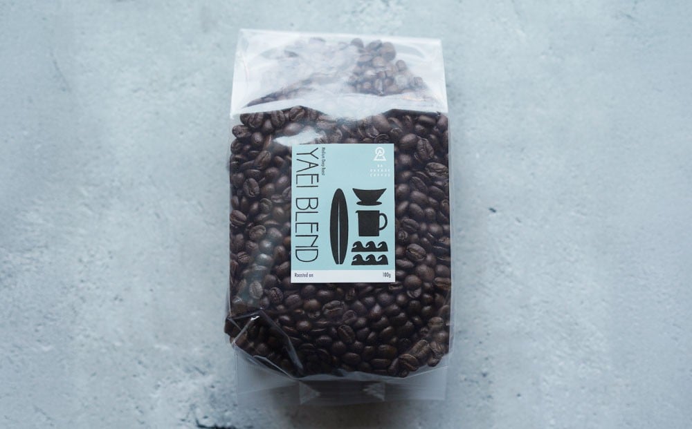 自家焙煎珈琲豆 〈中深煎り〉 8Aブレンド （豆） 500g ／ コーヒー 珈琲豆 飲み物 自家焙煎 北海道 小樽市 常温