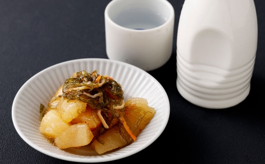 『本ちゃん』 数の子たっぷり 松前漬けとわさび漬けの詰合せ 約190g×各2個 4個入 計約760g 2種 酒粕 松前漬け 数の子 かずのこ つまみ 海鮮 魚卵 魚 魚介 北海道 小樽市 【決済より7日程度で発送】