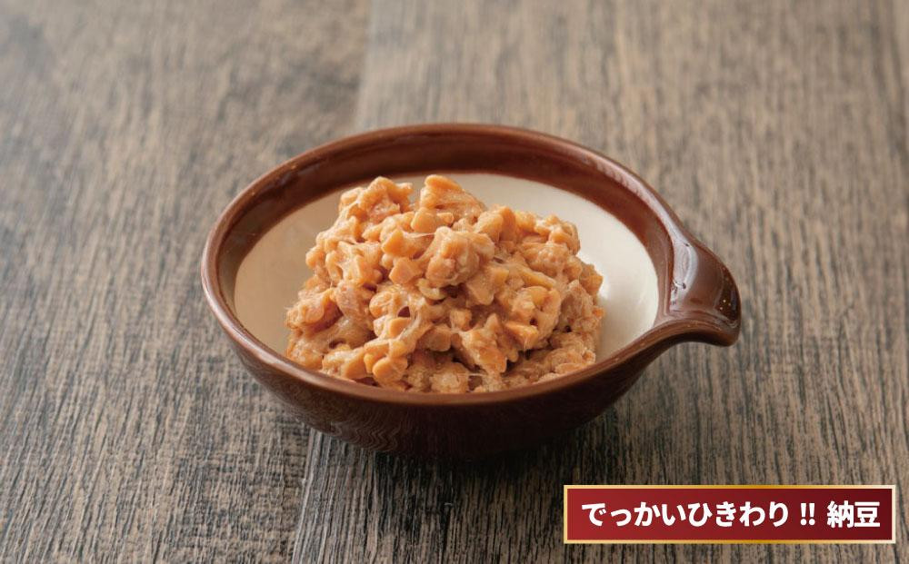 ヤマダイフーズ 人気納豆2種セット 【 極の糸 北海道産極小粒納豆 1ケース（12個） 】+【 でっかいひきわり!! 納豆  1ケース（12個） 】合計2ケース（24個）
