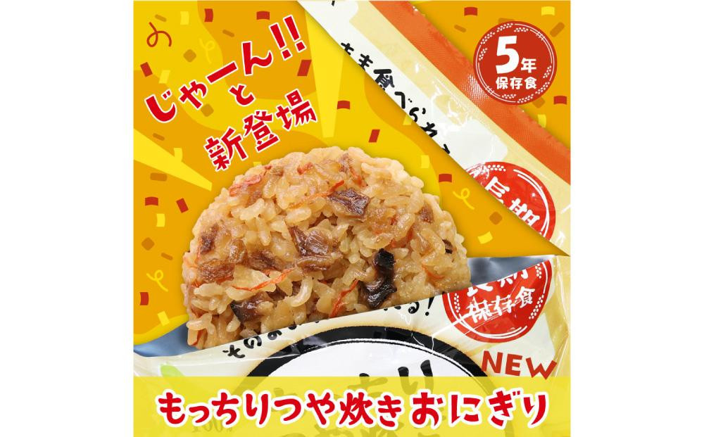 保存食 もっちりつや炊き おにぎり(うめしそ) 100g×60個