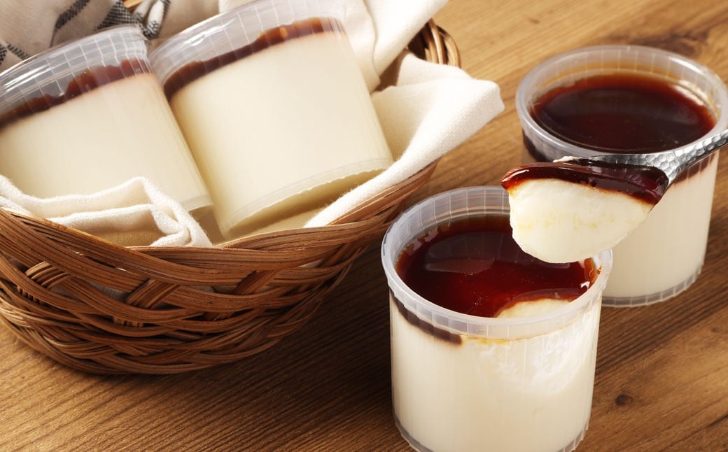 【3回定期便】 ミルクプリン 約1.8kg （約90g×20個） （合計約5.4kg） プリン ぷりん ミルク 牛乳 洋菓子 菓子 お菓子 定期便 北海道 小樽市 冷凍