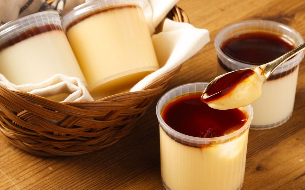 【6回定期便】 プリン 2種セット （ミルク ・ カスタード） 約1.8kg （約90g×20個） （計約10.8kg） 2種類 ぷりん 牛乳 洋菓子 菓子 お菓子 セット 定期便 北海道 小樽市 冷凍