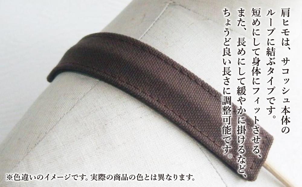 旭川発の帆布バッグ「緑道帆布」2wayサコッシュ(生成)