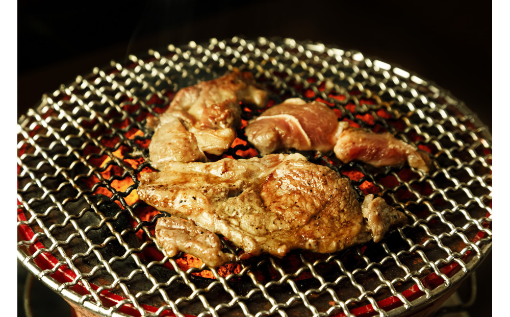 焼肉　魂　塩ホルモン100g×2　ジンギスカン280g×2_04956