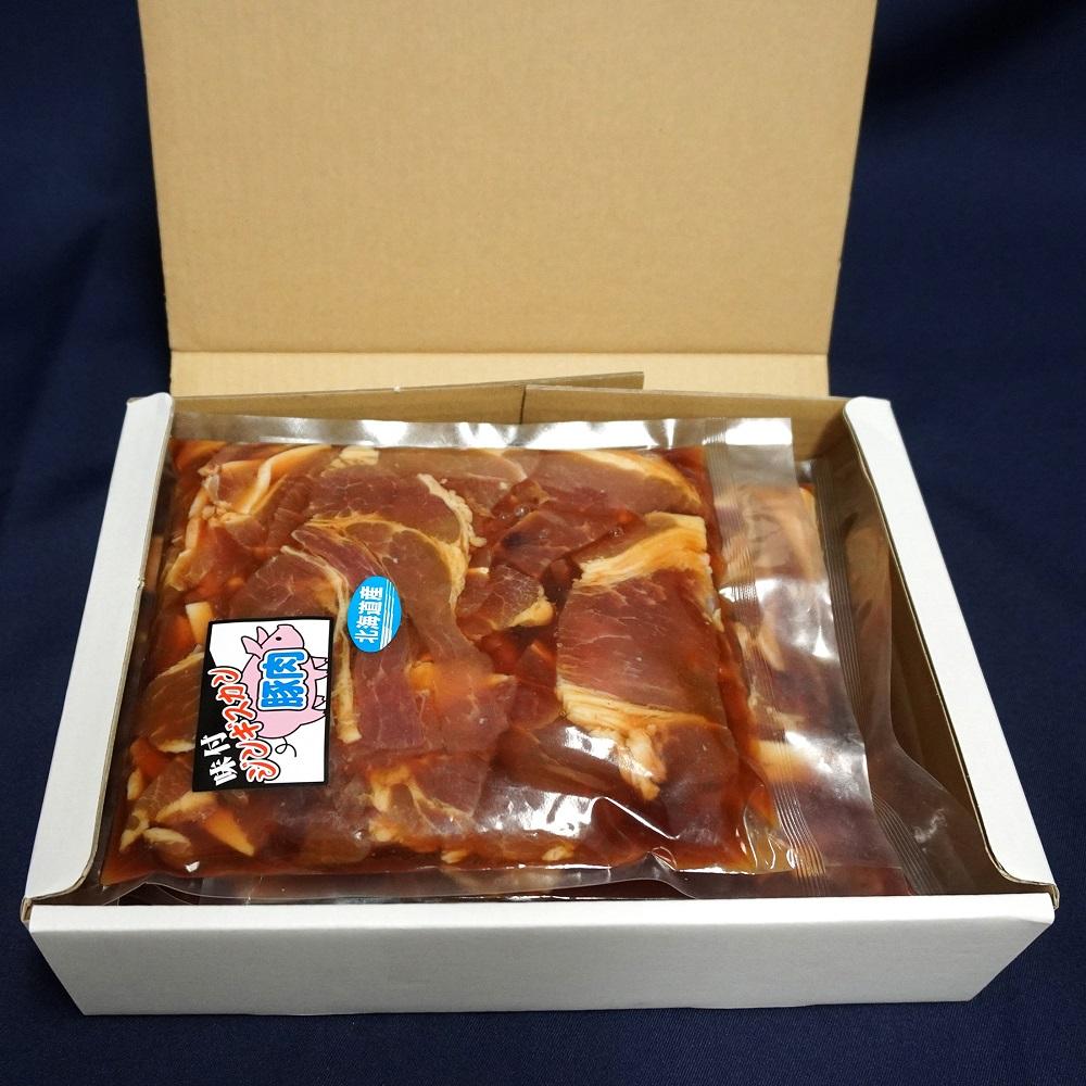 日乃出食品の秘伝のタレでつくる北海道産豚肉使用　　「豚ジンギスカン」2.5kg（タレ込み500g×5袋）