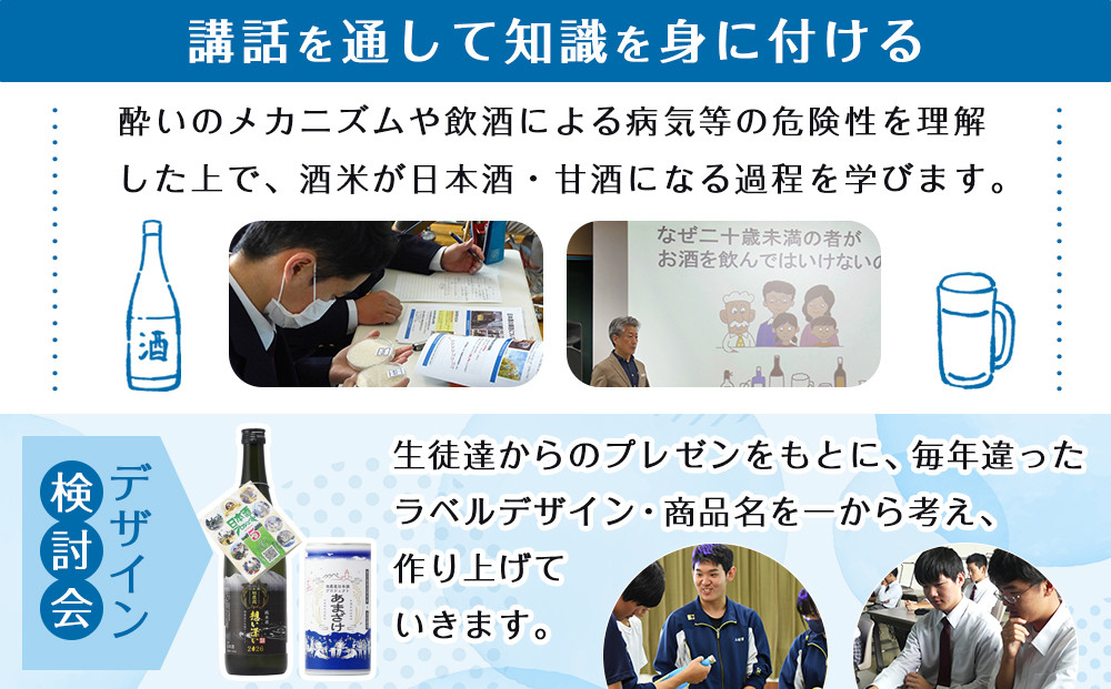 旭川農業高校生と１年掛けて造る　「純米酒　旭農高日本酒プロジェクト 想い逢い2026」　720ml_05571