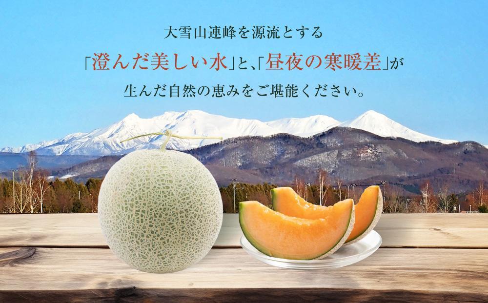 【先行予約】 北海道産赤肉メロン約1.3kg×2玉 (2025年7月中旬から発送予定) 【 果物 くだもの フルーツ メロン 赤肉 赤肉メロン 旬 お取り寄せ 甘い 北海道産 旭川市 北海道 送料無料 】_03905