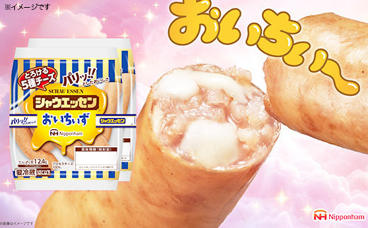 【ふるさと納税】シャウエッセン おいちいず 94g x 2束 x 12パック ［食品 あらびき ウインナー ソーセージ セット ウインナーソーセージ 5種 チーズ タンパク質 国内製造 北海道 旭川 納税 返礼品 日本ハム お取り寄せグルメ 定期便 大容量 レンチン お弁当 おかず 惣菜 おつまみ 送料無料］_05363