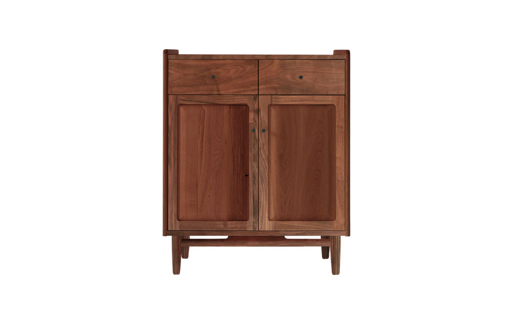 旭川家具 MUKU工房オリジナル ジャム カウンターボード 80 ウォールナット_04904