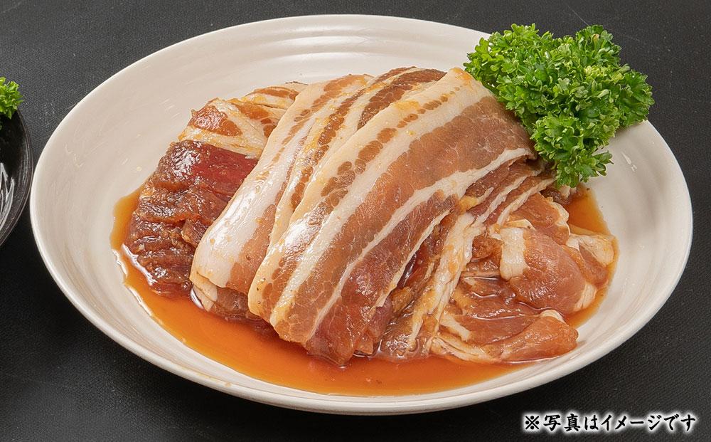肉屋が作った！豚生姜焼き用・ジンギス豚　300ｇ（タレ込み）×8パック　計2.4kg_03387
