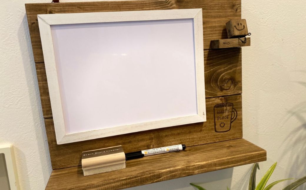 木のホワイトボード MROR006