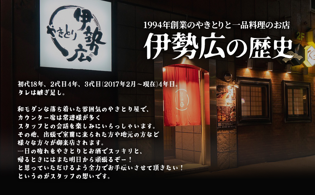 伊勢広 室蘭やきとりセット30本 MROAN002