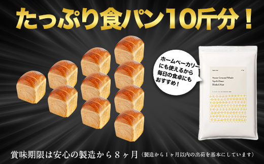 北海道産 スペルト小麦全粒粉 ディンケルスター 2.5kg MROBI001