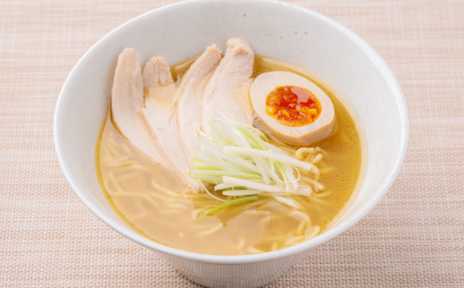 北海道鶏塩ラーメン・花咲がにラーメンの2種の塩ラーメンセット MROV013