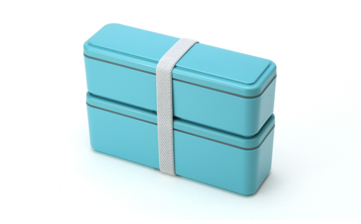 GEL-COOL お弁当箱 スリムモデル マカロンブルー MROK006-5