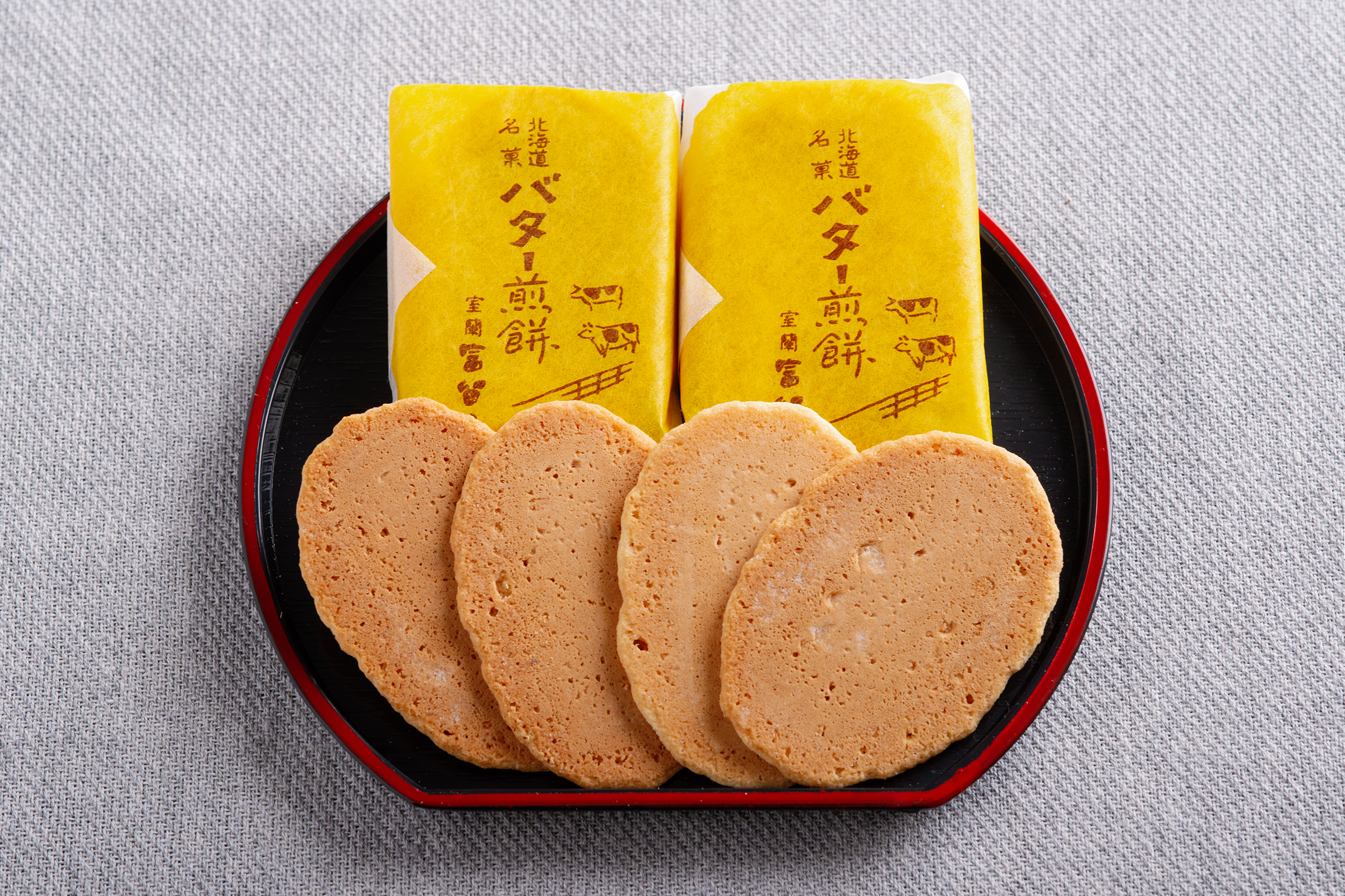 バター煎餅 4枚包み×12個×2 MROT008