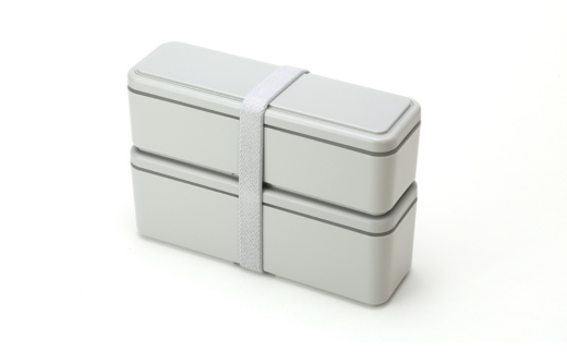 GEL-COOL お弁当箱 スリムモデル オイスターグレー MROK006-2