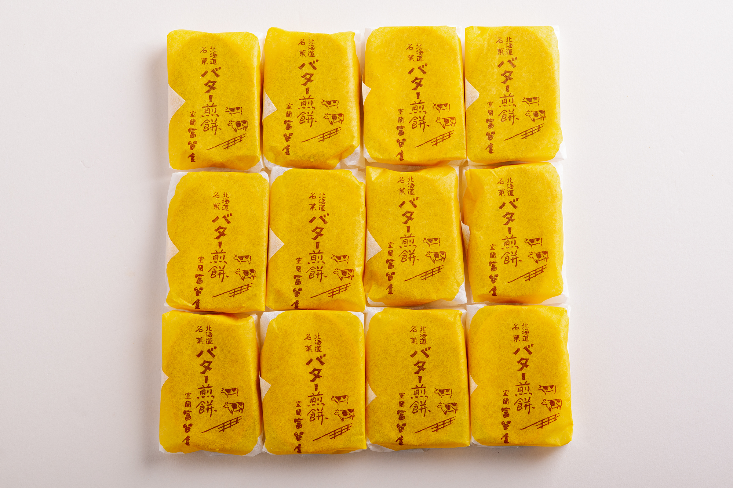 バター煎餅 4枚包み×12個×2 MROT008