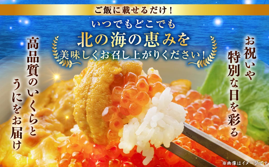 えぞバフンうに折150g×1 いくら醤油漬け90g×1 北海道 釧路 ふるさと納税 うに いくら 雲丹 魚卵 魚介類 海産物 セット 詰合せ 詰め合わせ F4F-8830