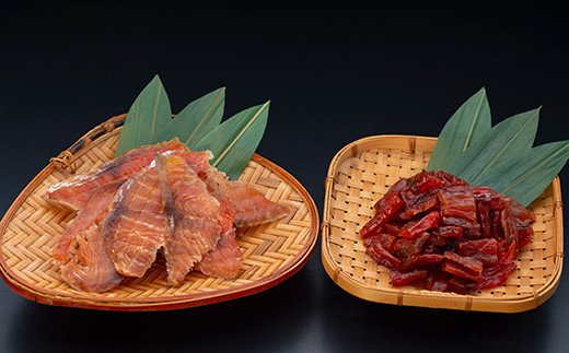 北海道産・鮭とば食べ比べセット（スライス・ソフト各300g） ふるさと納税 魚 F4F-0670