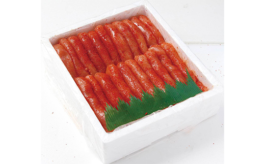 ご飯のお供に！辛子明太子(1本物）1.0kg めんたいこ 魚卵 ごはん 魚介類 魚介 海鮮 北海道 釧路 F4F-2999