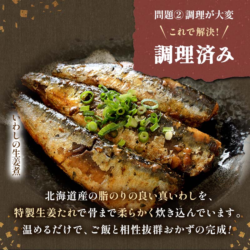 釧路おが和 北の煮魚セット ふるさと納税 魚 F4F-2470
