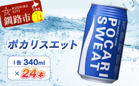 ポカリスエット340ml缶×24本 ふるさと納税 飲料 F4F-5491