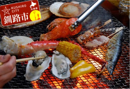 【期間限定！寄附額改定↓！】【釧路の炉端】 本格炭火焼レストラン 炉ばた「煉瓦」お食事券（15,000円分） ふるさと納税 食事券 F4F-1111