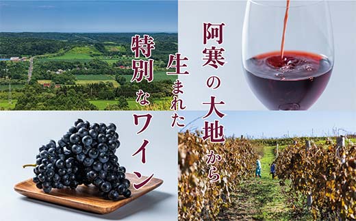 赤いシャッポワイン 赤ワイン 北海道産 ワイン プレミアム セット 酒 北海道 阿寒町産 F4F-3145