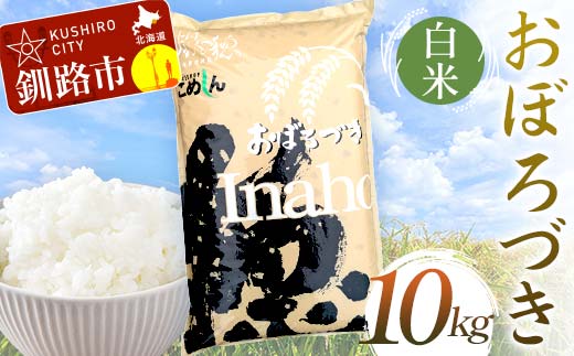 おぼろづき 10kg 白米 北海道産 米 コメ こめ お米 白米 玄米 通常発送 F4F-6494
