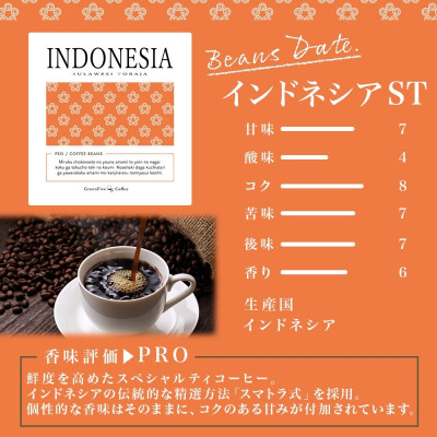 コーヒー豆 インドネシア 100g 1袋 鮮度を高めたスペシャリティコーヒー 北海道 帯広市【1503294】