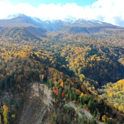 【北海道十勝】絶景!大自然の至宝を空から!〈貸切3名まで〉どこよりも早い紅葉時期がおススメ【1213029】