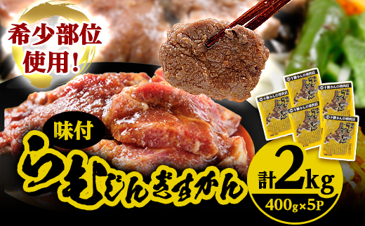 かんの精肉店のらむじんぎすかん 計2kg 希少部位 ラム ジンギスカン セット【配送不可地域：離島】【1205254】