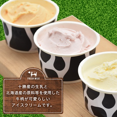 十勝白い牧場アイスクリーム24個【配送不可地域：離島】【1205885】