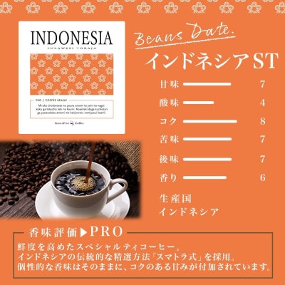 コーヒー豆 インドネシア 100g 2袋 鮮度を高めたスペシャルティコーヒー 北海道 帯広市【1536980】