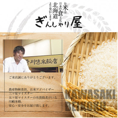 令和5年産 北海道産 ななつぼし 精米30kg(5kg×6袋)【1260575】