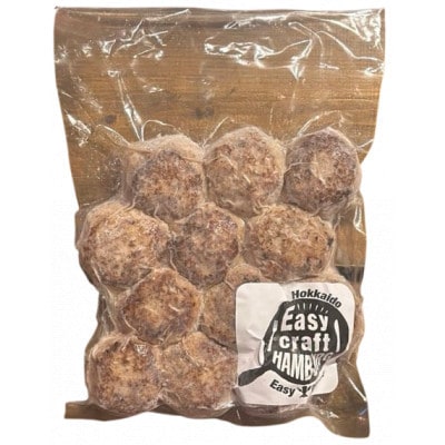 【毎月定期便】ミニクラフトハンバーグ(ミニ12個入り 1セット)　ソースなし 2セット全2回【配送不可地域：離島】【4080199】