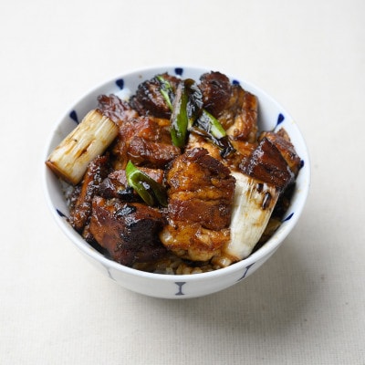 【鶏の伊藤】トロバラ角煮丼 10人前セット 電子レンジで簡単 北海道 十勝 帯広【配送不可地域：離島】【1725094】