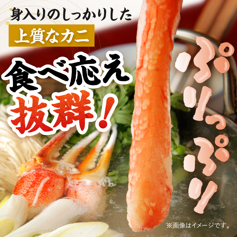 北見市加工 生冷本ズワイガニセット 800g×2パック 昆布入 ( 海鮮 魚介類 魚介 蟹 かに カニ セット 鍋 カニ鍋 カニ爪 ズワイガニ かにしゃぶ カット済 贈答 ギフト 熨斗 のし ふるさと納税 )【094-0081】