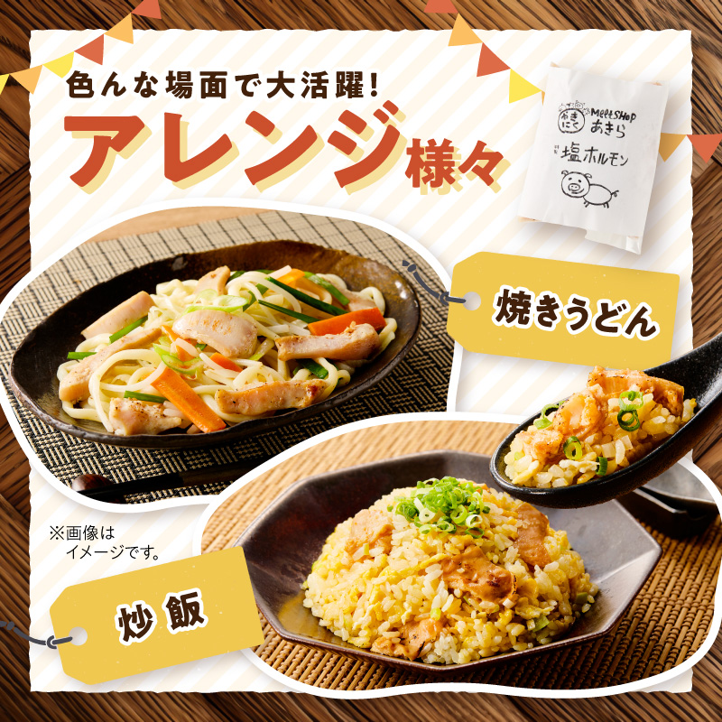 《7営業日以内に発送》北見塩ホルモン 250g×3パック ( 焼肉 ホルモン 肉 にく 塩 )【205-0002】