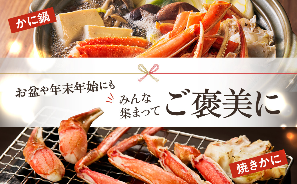 《生食可》北見市加工 生冷本ズワイガニ 1kg ( カニ かに 蟹 ズワイガニ ずわい蟹 海鮮 魚介類 )【209-0003】